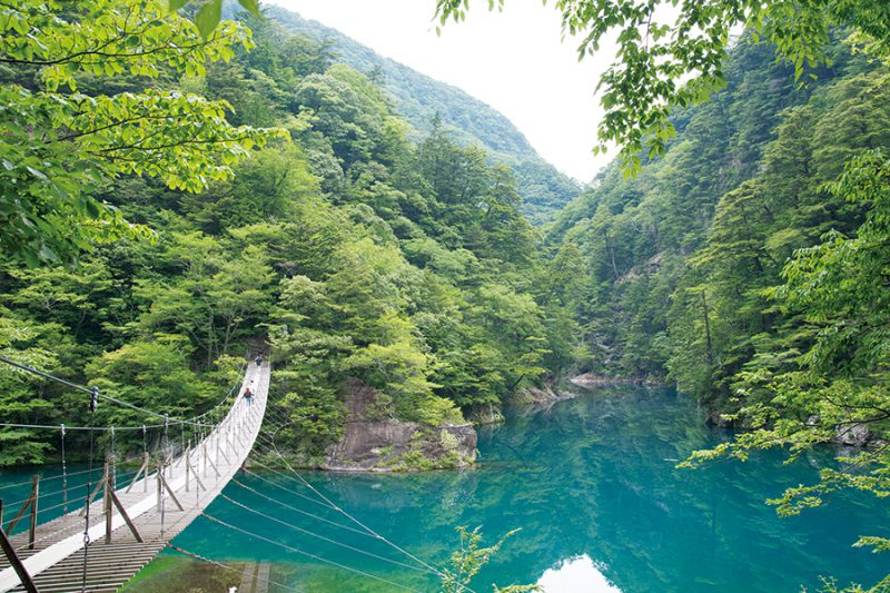 川根本町,寸又峡,夢の吊り橋
